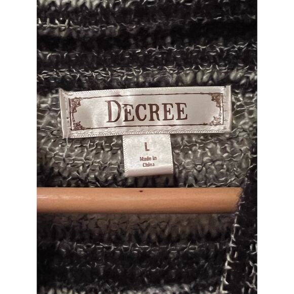 Women’s Decree Long Turtleneck / Tunic Sweater, size L - Picture 4 of 5